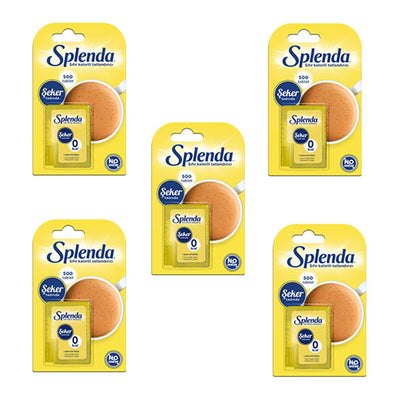 SPLENDA 500 count New Style Mini No Calorie Sweeteners - 5 Pack